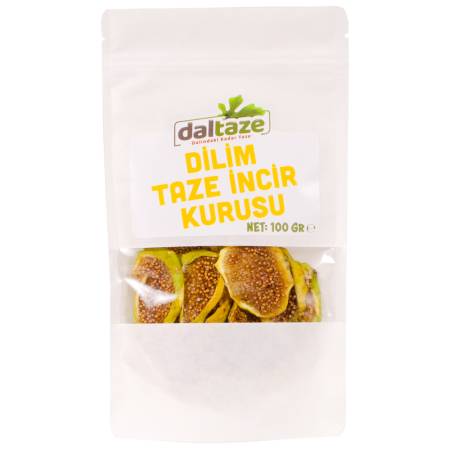 Dilim Taze İncir Kurusu - 100 Gr - 0